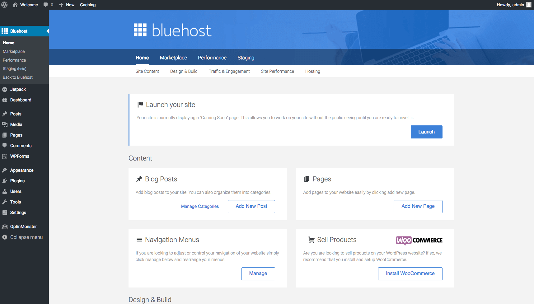 Bluehost Araclar
